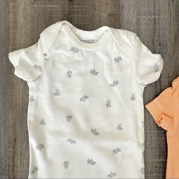 Carters Precious Firsts onesies - set of 3 - Picture 2 of 4
